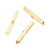 304 Stainless Steel Slide On End Clasp Tubes LS-X-STAS-C044-08D-G-2