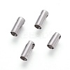 Tarnish Resistant 304 Stainless Steel Cord Ends STAS-K190-01D-P-1