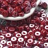 Opaque Colours Luster Glass Seed Beads SEED-E001-P3x6mm-A12-1