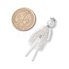 Glass Seed Beads Big Pendants PALLOY-MZ00687-03-2