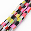 Handmade Polymer Clay Bead Strands CLAY-N011-050B-03-1