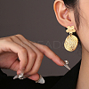 304 Stainless Steel Stud Earring Findings STAS-AN0001-05G-5