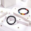 CZ Brass Micro Pave Grade AAA Cubic Zirconia Bead Spacers KK-NB0002-28-NR-5