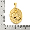 Ion Plating(IP) 304 Stainless Steel Pendants STAS-R231-18G-31-3