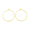 Brass Wine Glass Charm Rings Hoop Earrings X-EC067-3G-1