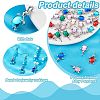 32Pcs 8 Colors Alloy Pendants FIND-PH0021-93-4