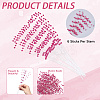 Plastic Imitation Pearl Artificial Flower Bouquet FIND-WH20003-87E-5