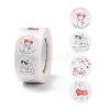 Valentine's Day Round Paper Stickers DIY-I107-04-1