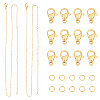 DIY 304 Stainless Steel Necklace Making Kits DIY-UN0002-23-1