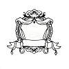 10Pcs 10 Styles Vintage Lace Waterproof PET Stickers Sets LS-DIY-M066-05E-5