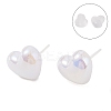 Hypoallergenic Bioceramics Zirconia Ceramic Stud Earrings EJEW-C111-14A-1
