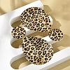 Leopard Print Alloy Dangle Stud Earrings EJEW-K304-01A-G-4