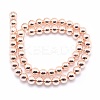 Electroplate Non-magnetic Synthetic Hematite Beads Strands G-L485-01E-LRG-3
