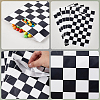 10Pcs Rectangle PE Packaging Bags with Die Hole Handle ABAG-WH20020-03-4