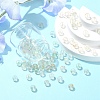 100Pcs Frosted Baking Paint Glass Beads DGLA-YW0001-36B-4