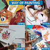 Astronaut Theme 1Pc PET Hollow Out Drawing Painting Stencils DIY-MA0004-81A-6
