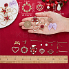 DIY Imitation Pearl Earring Making Kit DIY-SC0019-31-3