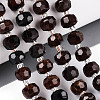 Natural Orange Garnet Beads Strands G-T144-A01-05-1