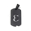 Ion Plating(IP) 304 Stainless Steel Pendants STAS-O127-E03-2