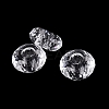 Transparent Glass European Beads GPDL-Q024-14mm-A11-1