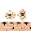 Brass Micro Pave Cubic Zirconia Pendants KK-U017-08C-G-3