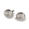 304 Stainless Steel Charms STAS-D145-01P-2
