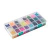 24 Colors Transparent Glass Beads FGLA-JP0001-03-6mm-3