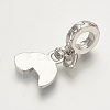 Alloy Enamel European Dangle Charms X-MPDL-Q208-109-2