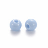 Opaque Acrylic Beads MACR-S370-C6mm-SS2113-2