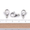304 Stainless Steel Lobster Claw Clasps STAS-F182-01P-A-4