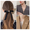 9Pcs 9 Styles Bowknot Shape Alloy Rhinestone Lapel Pin Backs for Backpack Clothes JEWB-TA0001-26-6
