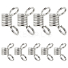 20Pcs 2 Style 304 Stainless Steel Mini Spring Bead Clamps for Beading Jewelry Making STAS-BBC0004-59-1