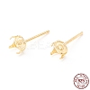 925 Sterling Silver Post Stud Earring Settings STER-P047-06B-G-3