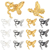 120Pcs 4 Colors Alloy Beads FIND-SC0017-96-6