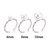 Brass Cup Peg Ring Settings KK-N274-33P-4