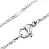 Non-Tarnish 304 Stainless Steel Link Chain Necklaces X-NJEW-F248-16A-P-2