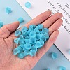 Frosted Acrylic Bead Caps MACR-S371-10A-755-6