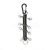 Alloy Rock Climbing Carabiners & Swivel Clasps LS-KEYC-WH0027-97B-1