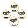 Eco-Friendly Alloy Enamel Pendants LS-X-ENAM-Q437-053-NR-2