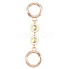 304 Stainless Steel Enamel Bag Extension Chains AJEW-TAC00018-1