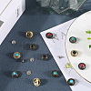 24 Sets 12 Style Alloy Buttons FIND-CP0001-87-4