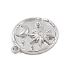 Brass Micro Pave Cubic Zirconia Pendants KK-D283-32P-02-2