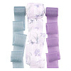 15 Yards 3 Colors Nylon Flower Printed Ribbon Sets OCOR-TA0002-31-1