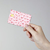 Rectangle PVC Plastic Waterproof Card Stickers DIY-WH0432-233-5