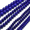 Natural Malaysia Jade Beads Strands G-L645-A01-8mm-07-2