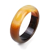 Dyed & Heated Natural Striped Agate/Banded Agate Finger Rings for Women RJEW-Z075-02T-2