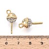 Ion Plating(IP) 304 Stainless Steel Rhinestone Pendants STAS-N109-260G-3