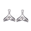 Tarnish Resistant 304 Stainless Steel Pendants STAS-F207-06P-B-1