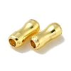Rack Plating Brass Beads KK-Q019-15B-G-2