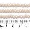 Electroplate Opaque Glass Beads Strands LS-EGLA-A035-P4mm-A05-4